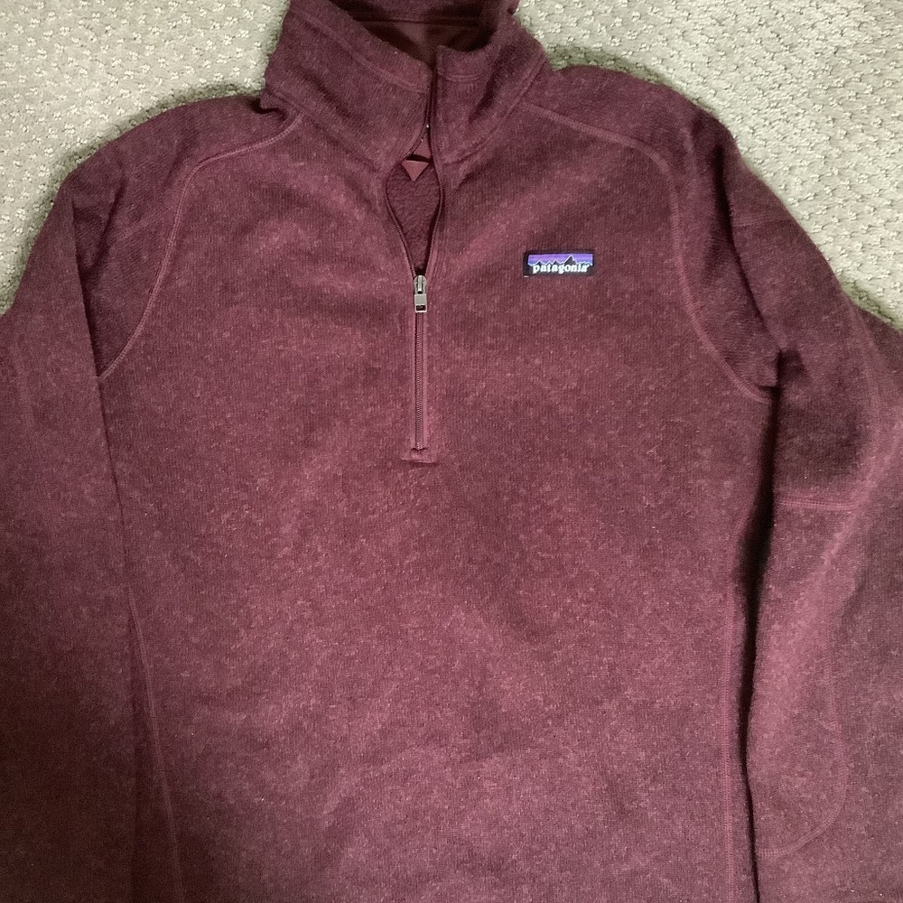 Patagonia Better Sweater, L Garnet/ burgundy color